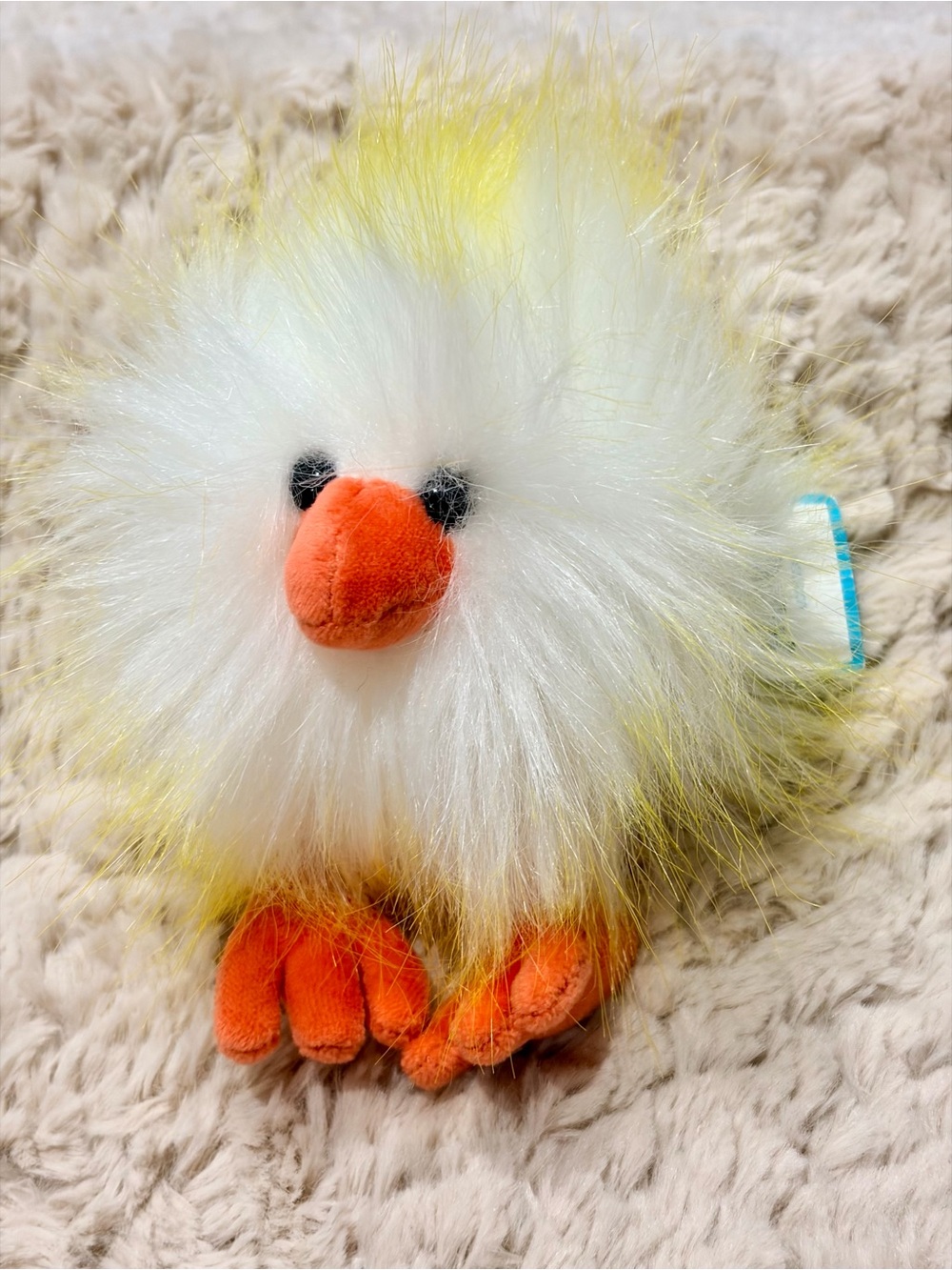 New Jellycat Retired White & Yellow Crazy Chick